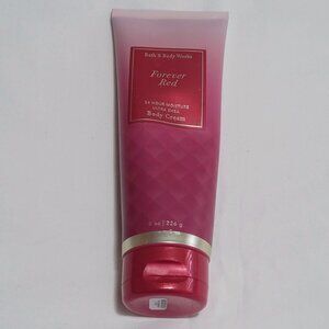 Bath and Body Works, 24-hour Moisture Ultra Shea Body Cream, Forever Red, 8 oz.